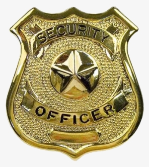 Download - Silver Security Officer Shield Badge #2930226