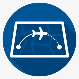 Link To Route Map Page - Air Route Icon Png #2930558