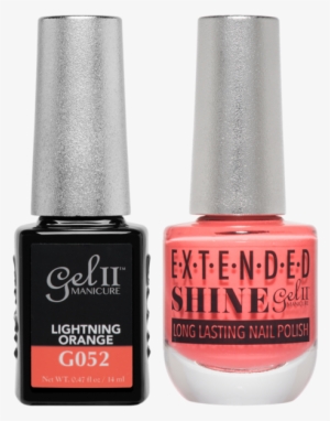 Lightning Orange G052 Gel Nail Polish - Gel Ii Soak-off Gel Polish Sky Blue 0.47 Ounce #2931128
