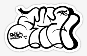 Sticker, Style, Graffiti, Stylus, Decals, Decal, Graffiti - Graffiti White #2931748