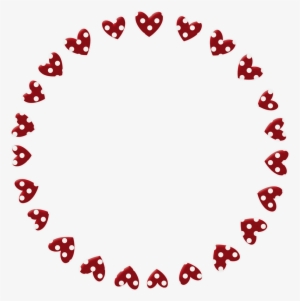 Jss Mouse Heart Frame Yellow - Cannabis Leaf Circle Png #2931891