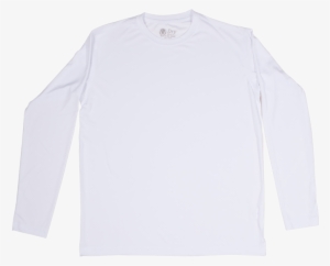 Dry Fit Long Sleeve Shirt Front - White Long Sleeve Shirt Front Png #2932094