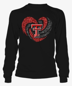 Texas Tech Red Raiders Sparkle Hurricane Heart Shirt - I M A Simple Man I Like Boobs Beer #2932749