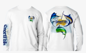 Women's Sailfish / Dolphin Long Sleeve Shirt - Long-sleeved T-shirt #2932829