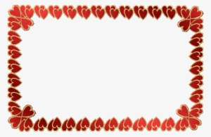 Marcos De Corazones Rojos - Maple Leaf Border Clip Art #2933107