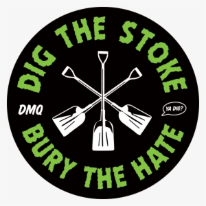 Dig Up The Stoke Logo - Sticker #2933318