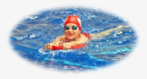 They Showed Off Their Swimming And Synchro Skills For - Backstroke #2933445