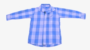 Camisa Cuadros Azul Celeste - Long-sleeved T-shirt #2933555