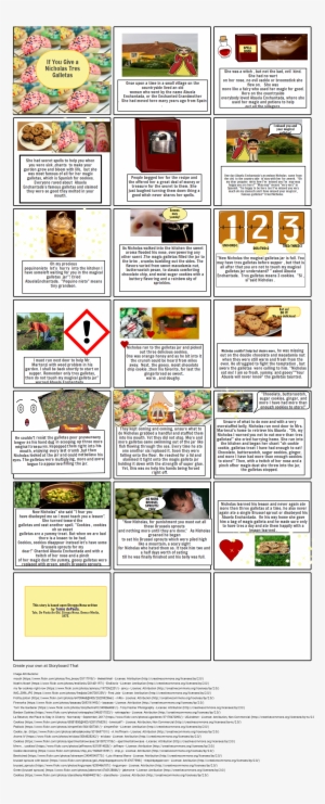 If You Give A Nicholas Tres Gelletas - Paper #2933596