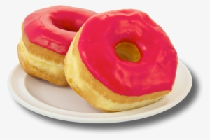 Iced / Coated Donuts - Shipley's Cherry Donut #2933859