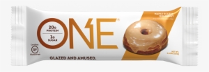 Maple Glazed Doughnut Bar - One Bar Maple Glazed Donut #2934017