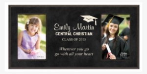 More Views - Graduation Personalized Dual Picture Frame #2934955