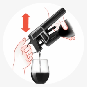 Quickly Press And Release The Trigger To Pour Wine - Wine #2935113
