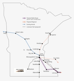 Minnesota Has Many Exciting Rail And Transportation - Diagram #2935539