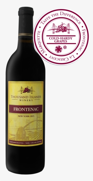 Photo Of 750 Ml Frontenac Bottle With Cold-hardy Grape - Thousand Islands Winery Frontenac #2935729