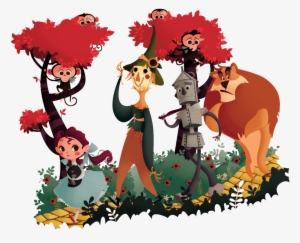 Fairytale Fauna Decorative Pattern - Mago De Oz Vector #2936120