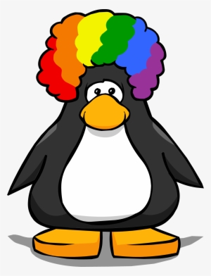 Clown Hair Pc - Club Penguin #2936445