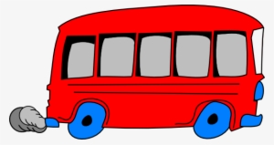Red School Bus Clip Art - Red Bus Clipart #2936463