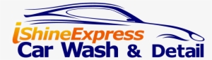 The Express Car Wash Pictures - Ishine Express Car Wash Logo #2936665