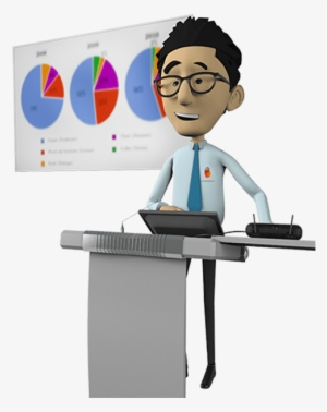 Presenter Using Crowdbeamer To Share Screen Content - Information #2937070