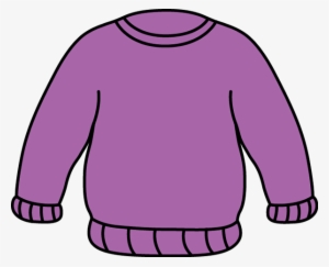 Purple Sweater Education Clipart, Cartoon Picture, - Sweater Clipart ...