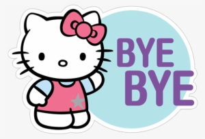 Bye Bye Kawaii Kitty - Bye Bye Hello Kitty - Free Transparent PNG ...