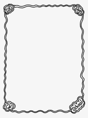 Designs For Projects Borders - Border Line School Png #2938233