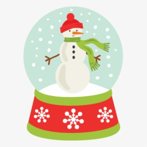Snowman Snow Globe Snowglobe Svg Scrapbook Cut File - Christmas Globe Clip Art #2938446