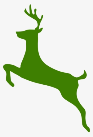 Green Reindeer Clipart Png For Web - Deer Clip Art #2938889