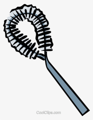 Toilet Brush Royalty Free Vector Clip Art Illustration - Toilet Brush Clip Art #2939056