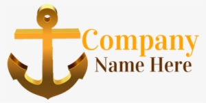 Golden Anchor Logo - Calligraphy #2939059