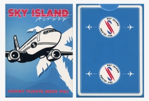 Blue Crown Sky Island Deck (red) #2939164