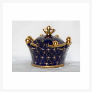 Blue Crown Potiche - Storage Basket #2939196