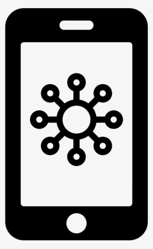 Mobile Analytics Graphic On Phone Screen Comments #2939389