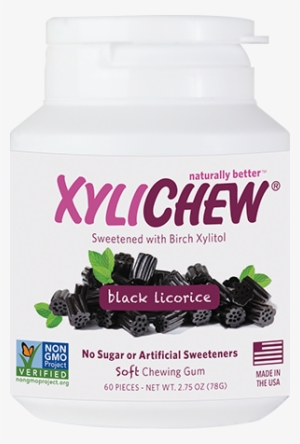 Xylichew Licorice Chewing Gum - 12 Count #2939454