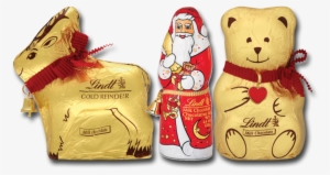 Lindt Milk Chocolate Santa/ Reindeer/ Teddy Bear - Lindt Milk Chocolate Santa (4.4 Oz) #2939777