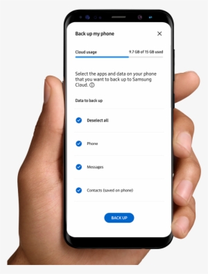 An Image Of Holding Galaxy S8 Midnight Black Which - Aplicación Telefono #2939883