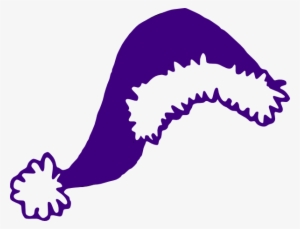 Purple Santa Hat Transparent #2939914