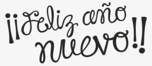 Feliz Año Nuevo Text - Calligraphy #2939991