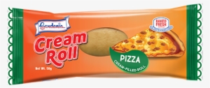 Pizza Cream Roll - Gardenia Cream Roll Cookies And Cream #2940175