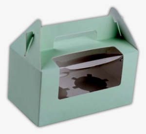 Personalised Cupcake Boxes With Gable Top & Pvc Windows - Box #2940199