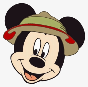 Imágenes De Mickey Safari Con Fondo Transparente, Descarga - Rosto Mickey Safari #2940435