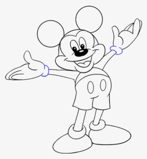 How To Draw Mickey Mouse - Drawing #2940488
