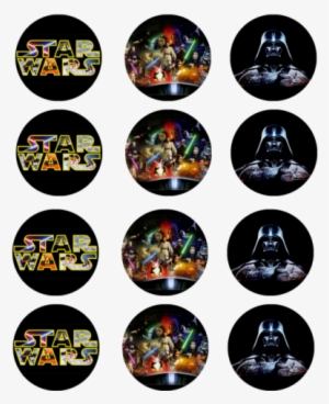 Star Wars Cupcake - Bottle Cap Batman #2940696