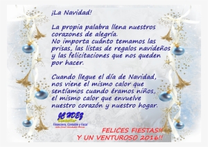 Felices Fiestas - Mensajes Del Origen De La Navidad #2940896