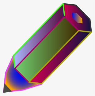 Pencil,color,colored Vector Graphics - Kredka Rysunek Dla Dzieci #2940930