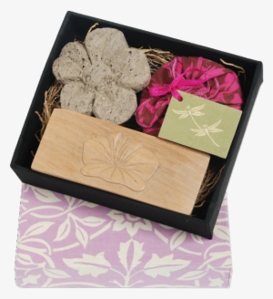 Pumice Flower Box Gift Set - Zen Zen Happy Flower Pumice And Soap Gift Box Set #2941001