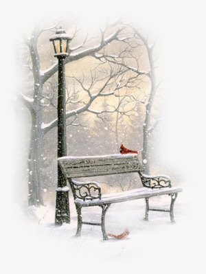 Winter Christmas, Christmas Cards, Winter Wonderland, - Banc De Parc En Hiver #2941086