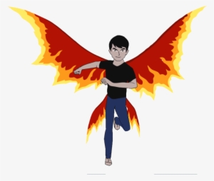 764px-eu Com Minhas Asas De Necrofriggiano Evoluido - Ben 10 Alien Ultimate Big Chill #2941639