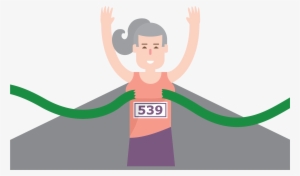 “70-74 Female, First Place In The 5k Goes To Carrie - Illustration #2941735